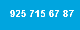 925 715 67 87